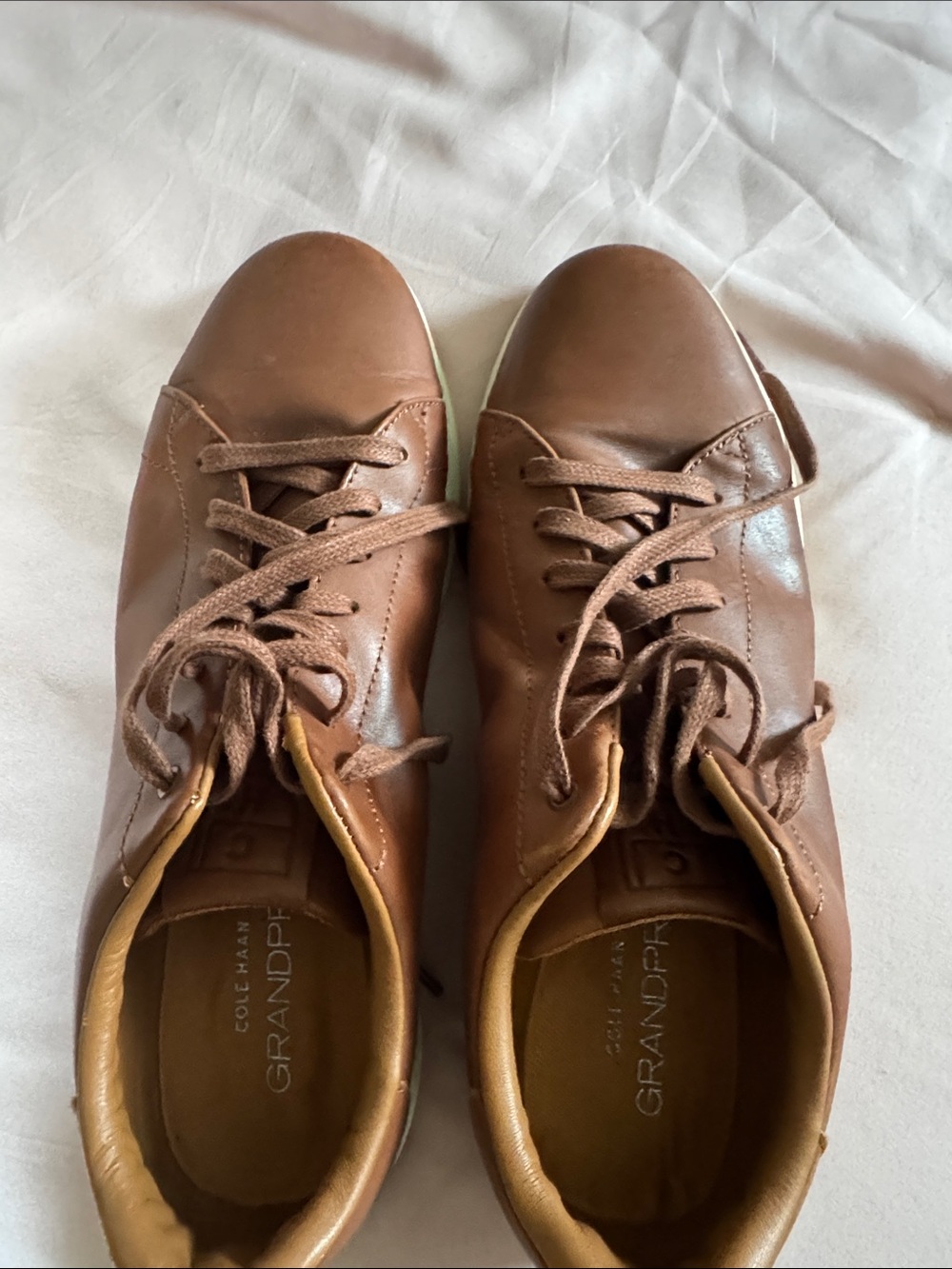 Cole Haan Brown Leather Men's Sneakers - GrandPrø Style